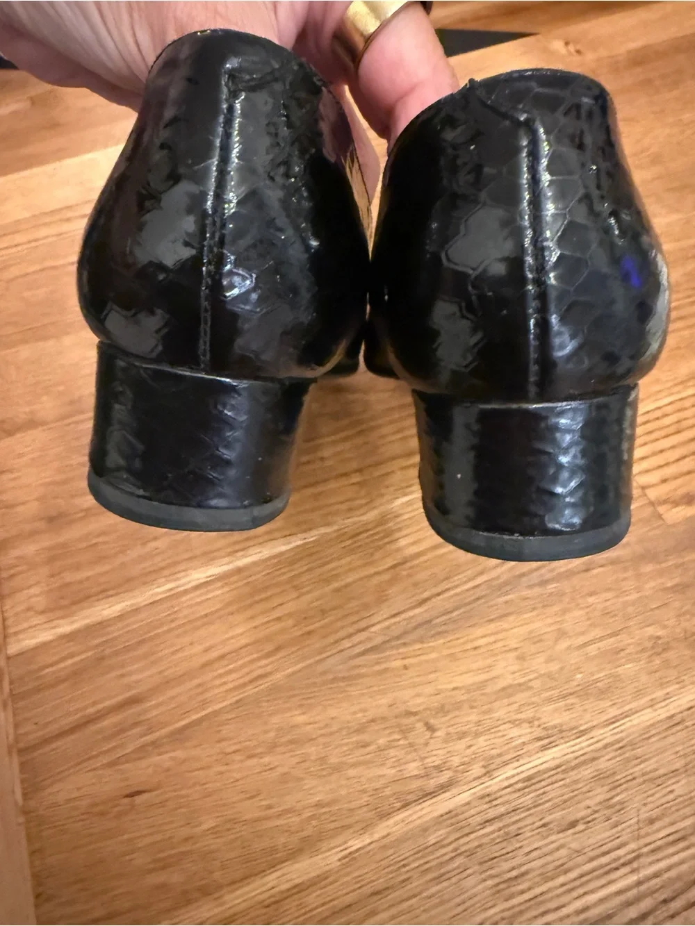 Selby Black Tassel Vintage Loafers for Women